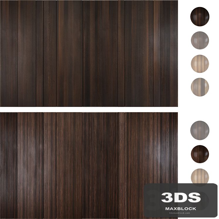Wood panel set 1