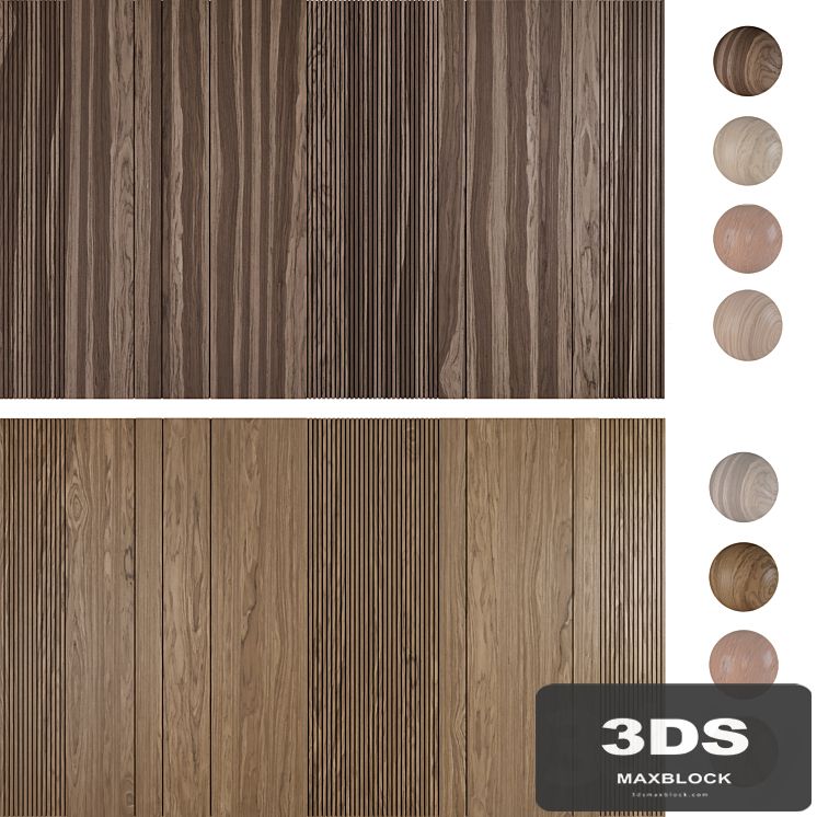Wood panel set 3