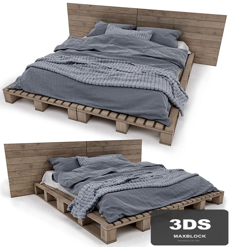 Scandinavian bed
