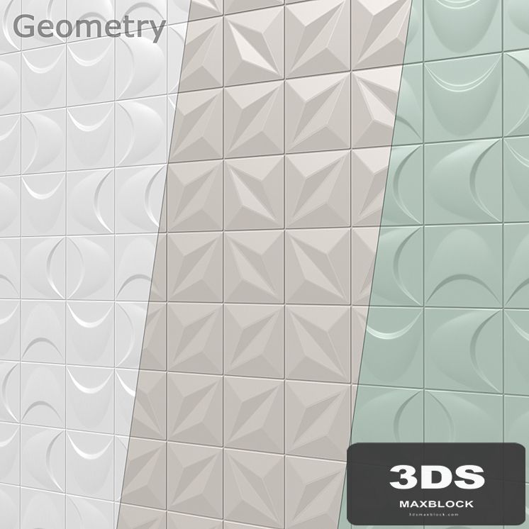 Tubadzin Color tile (2 models, 3 colors).