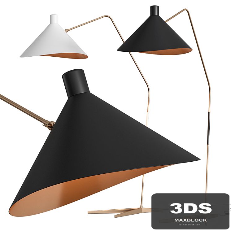 Aerin Mayotte Grande Arc Floor Lamps
