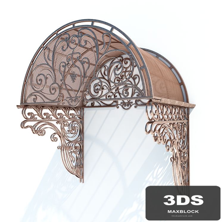 Forged visor № 7