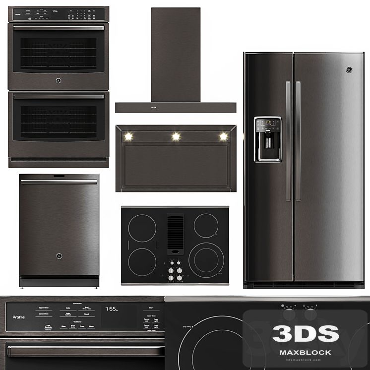 GE Profile 5 Piece Kitchen Appliance