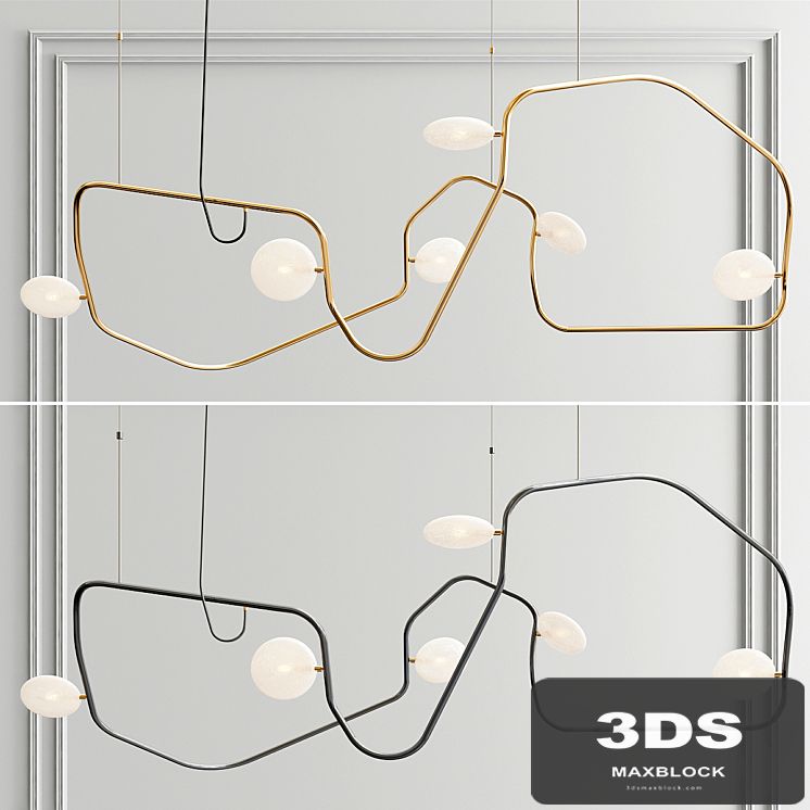 Palindrome 6 Light LED Chandelier