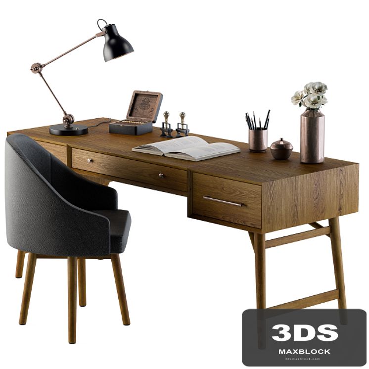 Office Neoclassic Desk for Home