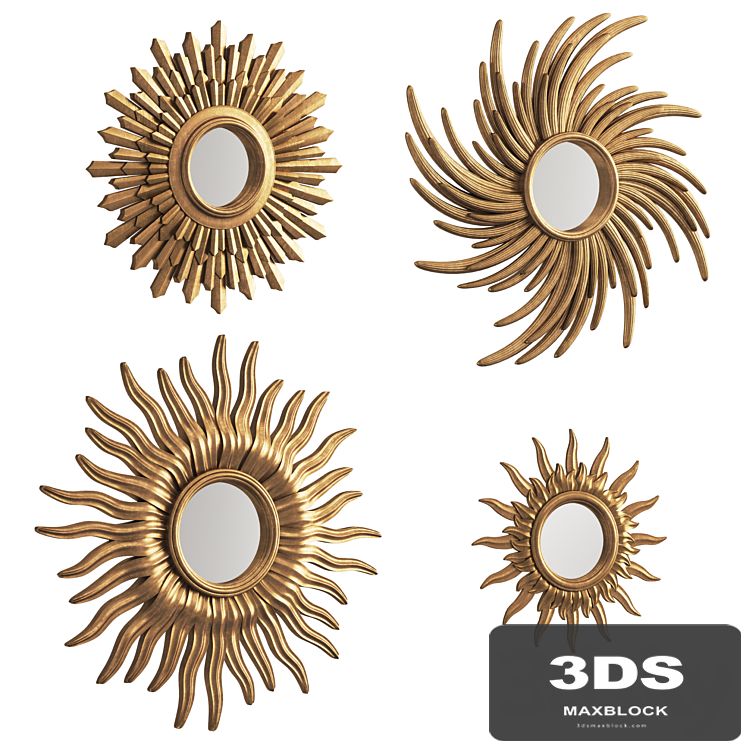 Eichholtz mirrors Sultan, Medina, Sol, Lunaris