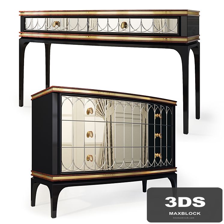 Chest and console Milano. Dresser, console by Medusa Home