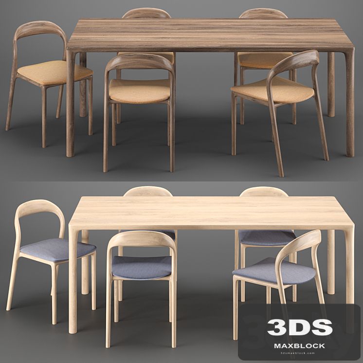 Artisan Jean Table and Neva Chair