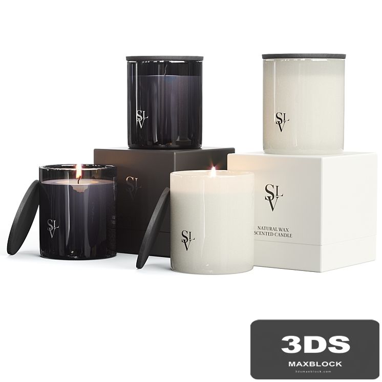 Slettvoll Glass Scented Candle Set