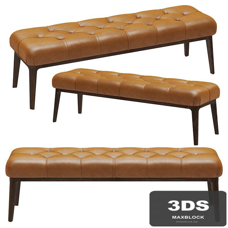 Poltrona Frau Glenn bench