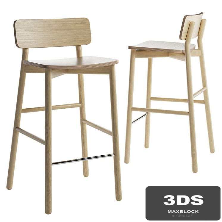 Hven Bar Stool by Skagerak