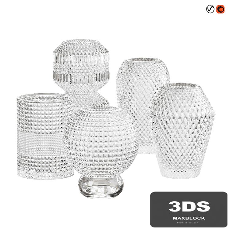 Glass vases Specktrum