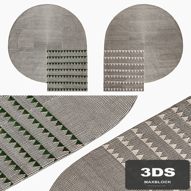 Plasterworks C Rug by CC Tapis