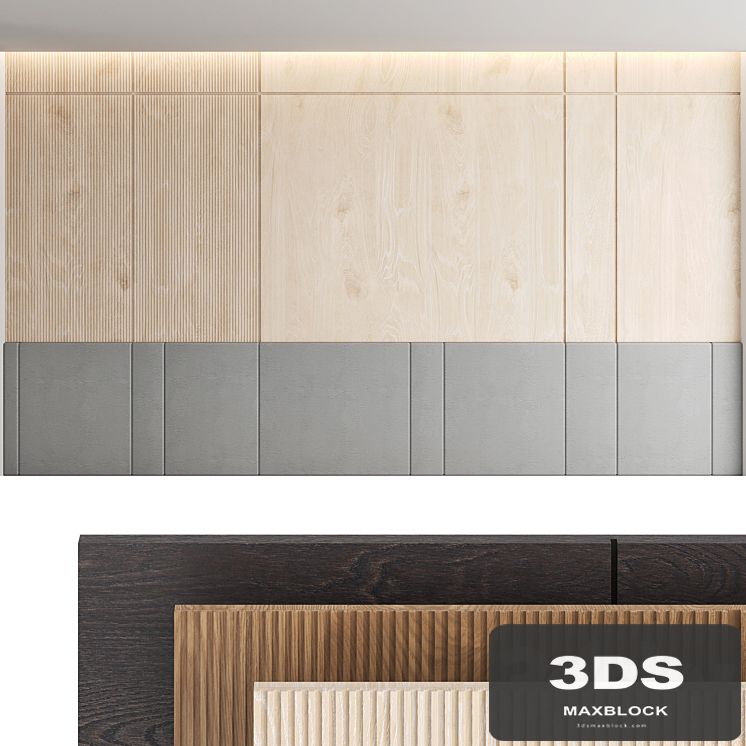 Decorative wall panel_set 4