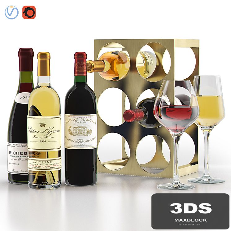 WEST ELM Metal Wine Rack