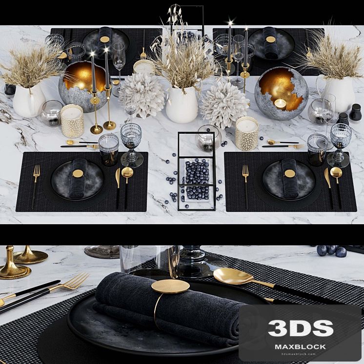 Luxury table setting