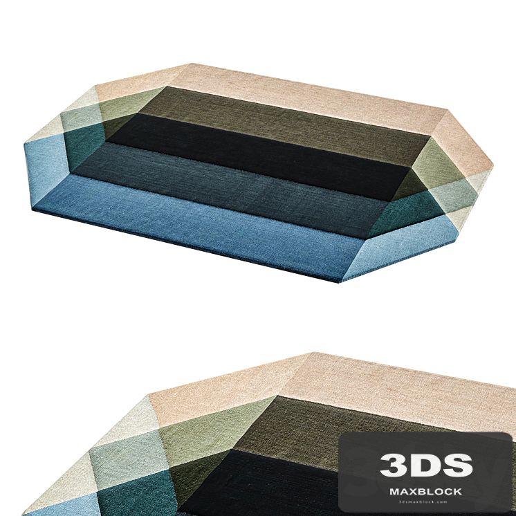 Kilim Diamond Rug by Gan