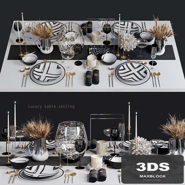 Luxury table setting L