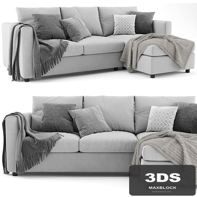 Ikea Finnala Chaise Longue Sofa
