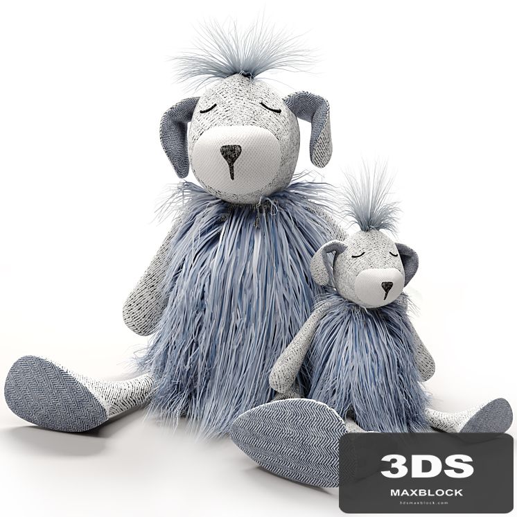 WOOLY PLUSH DOG