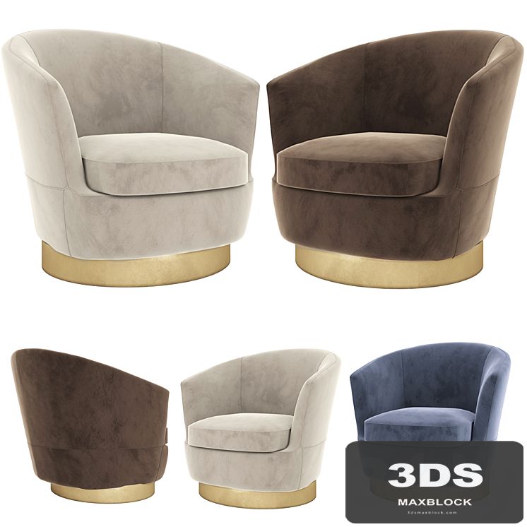 Jacques Low Back Minotti Armchair