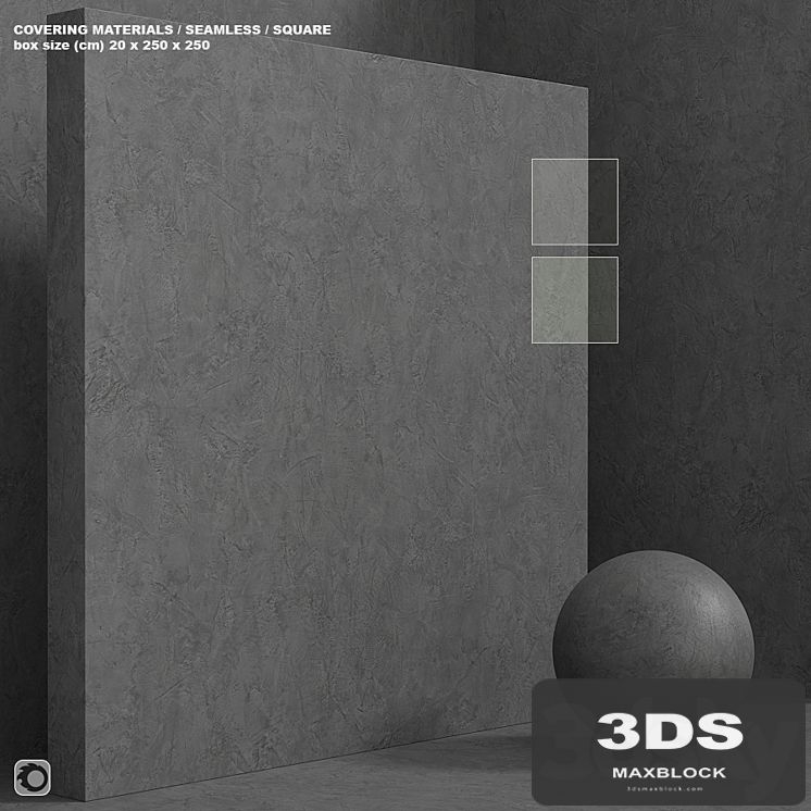 Material (seamless) - concrete plaster set 156