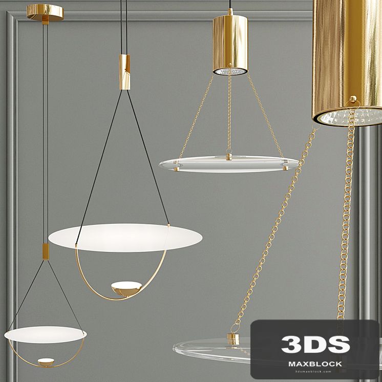 LIRIA and TLAP pendants lamp