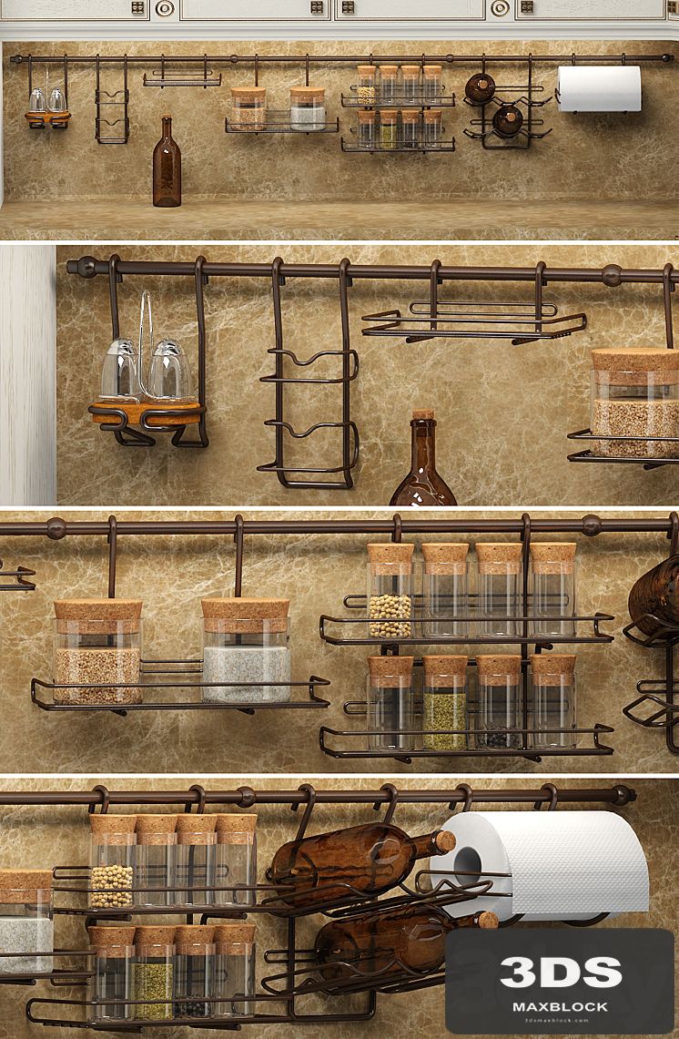 Rail for kitchen