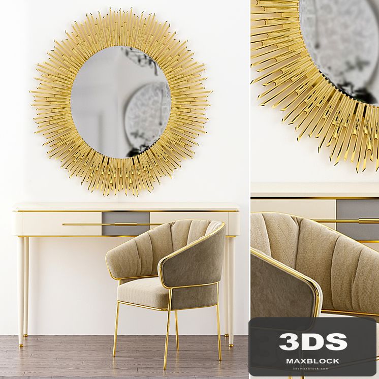 Agra Dressing Table Frato Interiors
