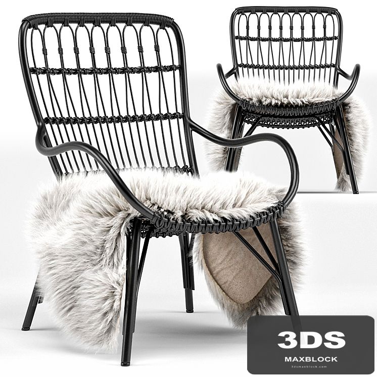 Medan Graphite Lounge Chair