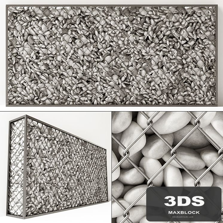 Gabion pebble low n6 Two