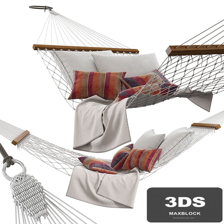 Knitted hammock