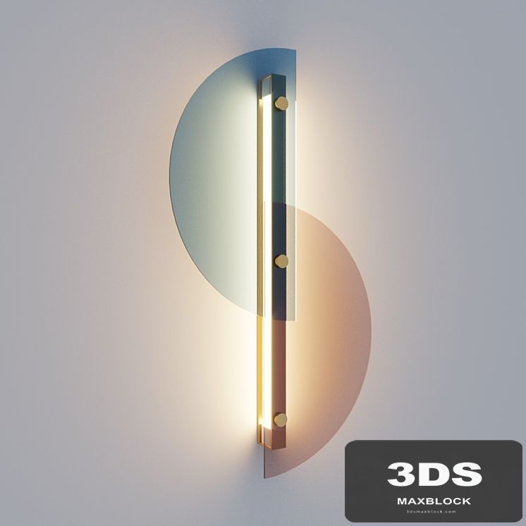 Wall lamp Half