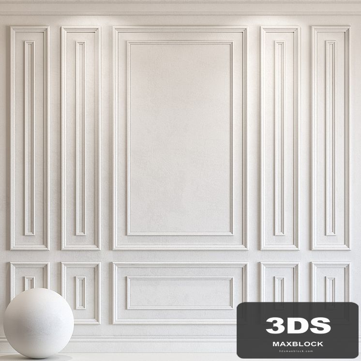 Decorative plaster with molding 24