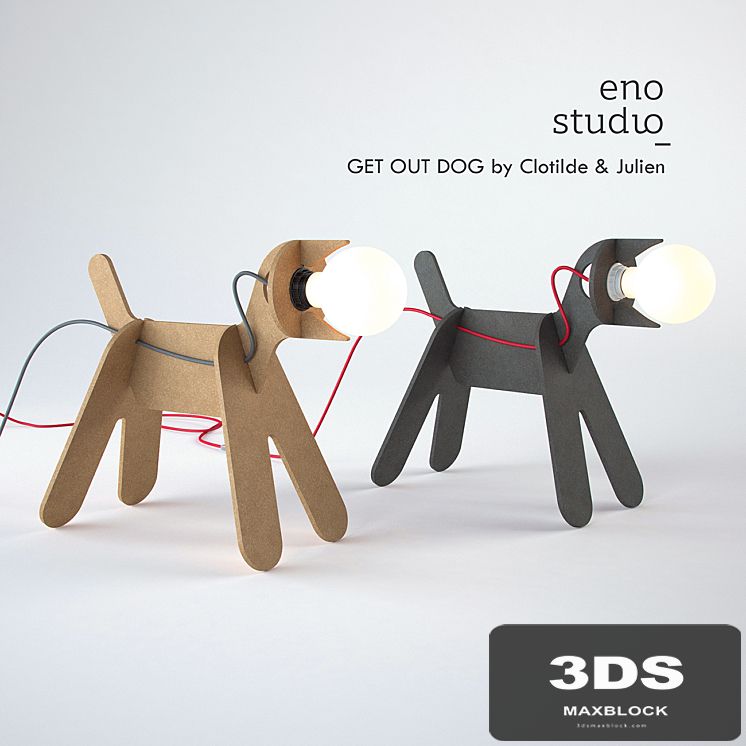 ENO STUDIO, GET OUT DOG by Clotilde &amp; Julien