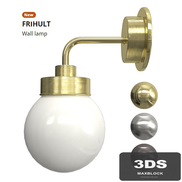 IKEA FRIHULT wall lamp