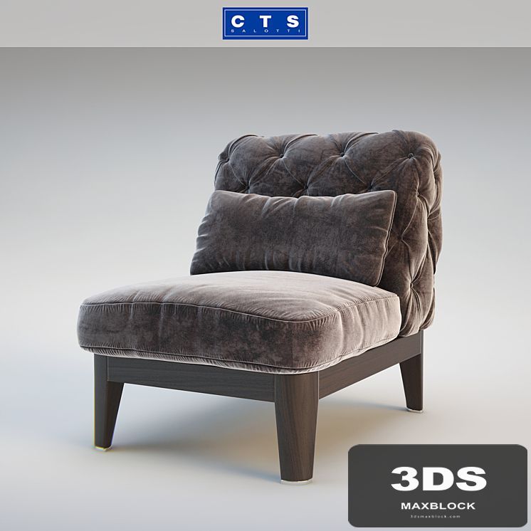 CTS Salotti armchair ELLIOT Poltroncina