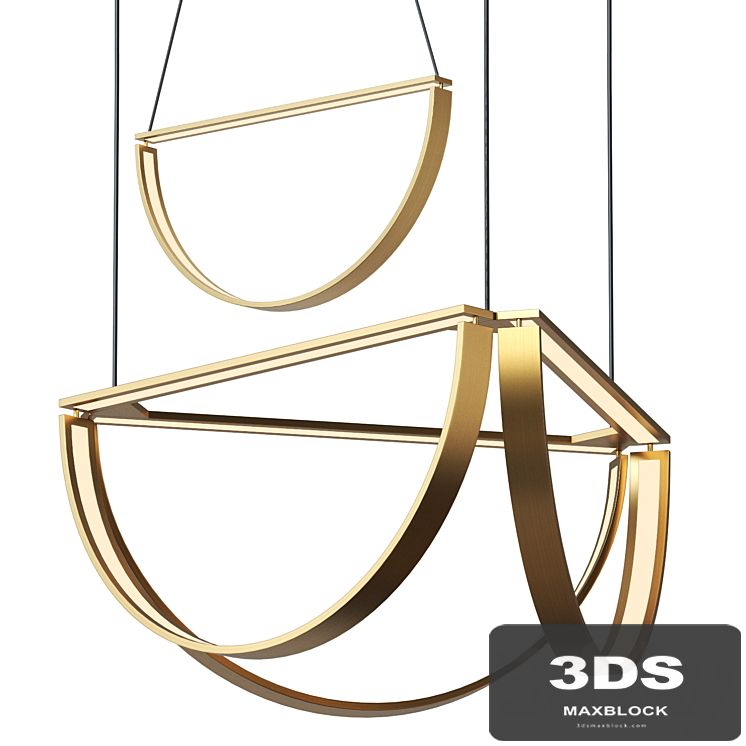 AlexAllen Studio - Chord Cluster Chandelier- LED7