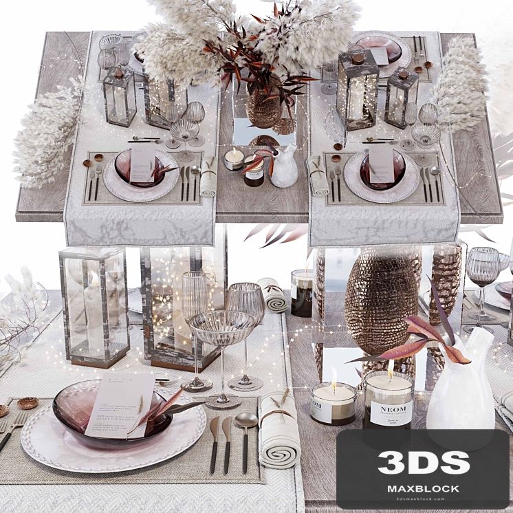 Luxury table setting B