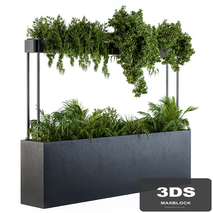 Plant box metal compact02