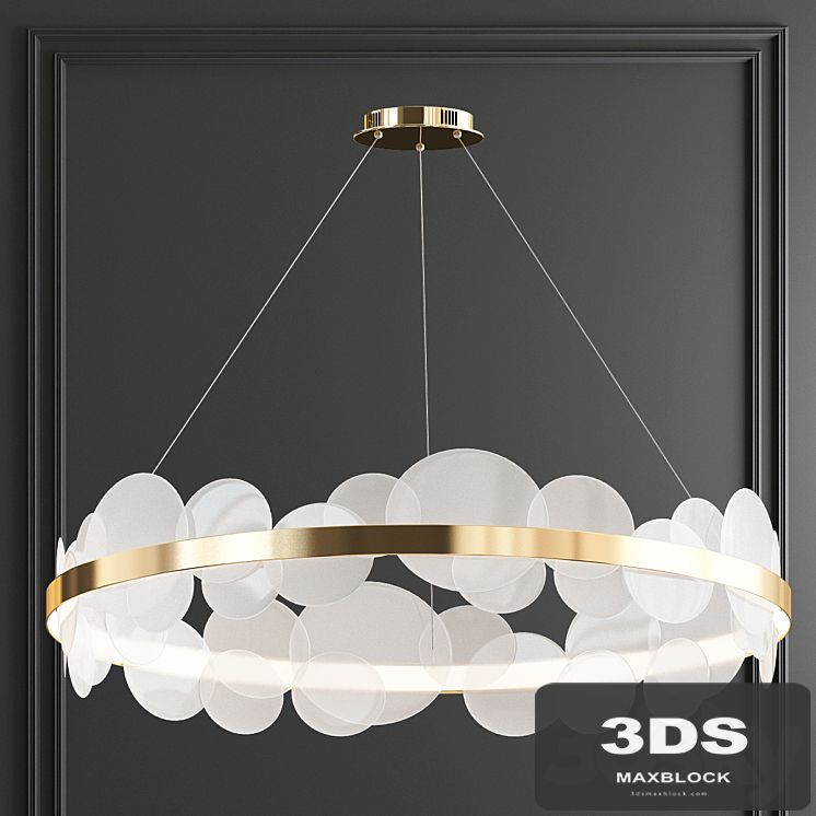 Bollarm circle chandelier