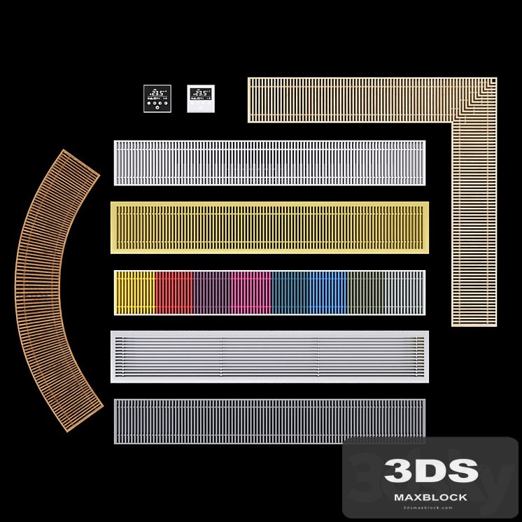 Varmann Ntherm Built-in Radiators and Vartronic Thermostats