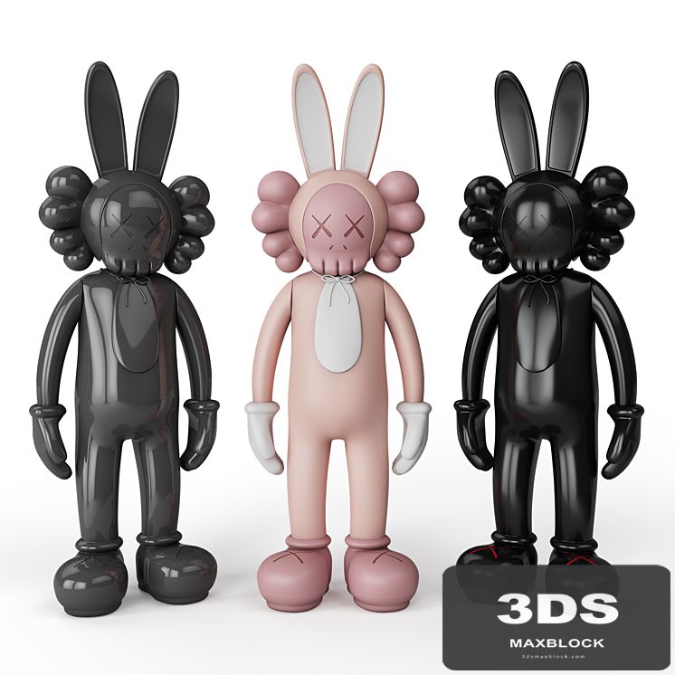 Rabbit KAWS BFF