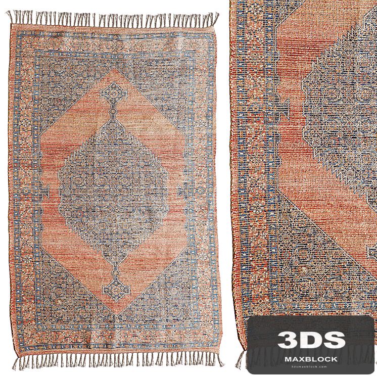 Carpet Urban Outfitters Adley Printed And Woven Rug