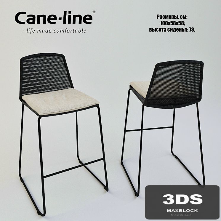 Cane-line Breeze bar chair