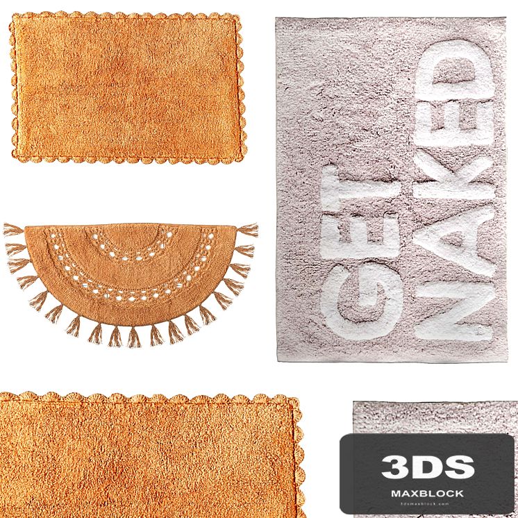 Set of bath mats from Urban Outfitters