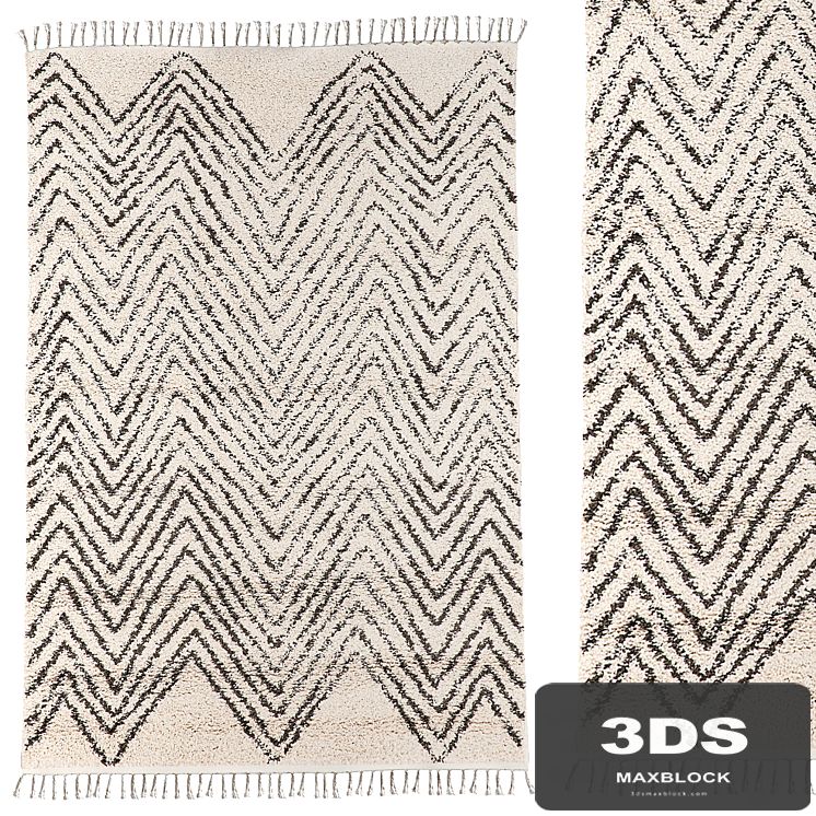 Carpet Urban Outfitters Chevron Shag Rug