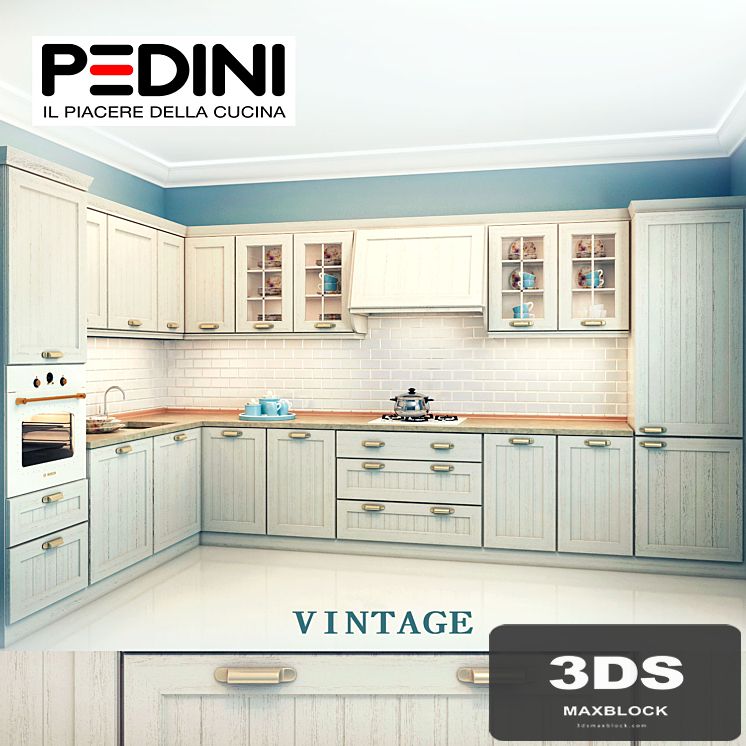 kitchen Pedini, model Vintage