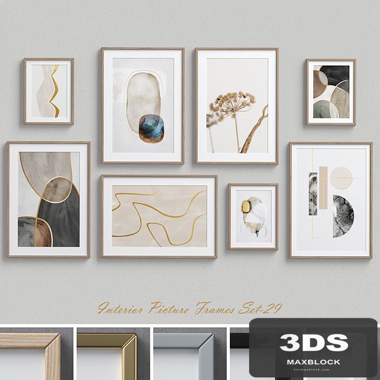Interior Picture Frames Set-29
