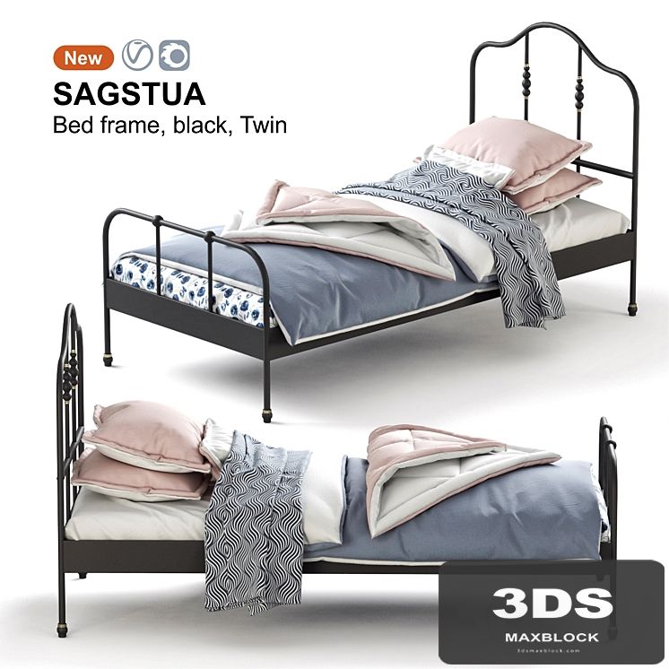 IKEA SAGSTUA Bed